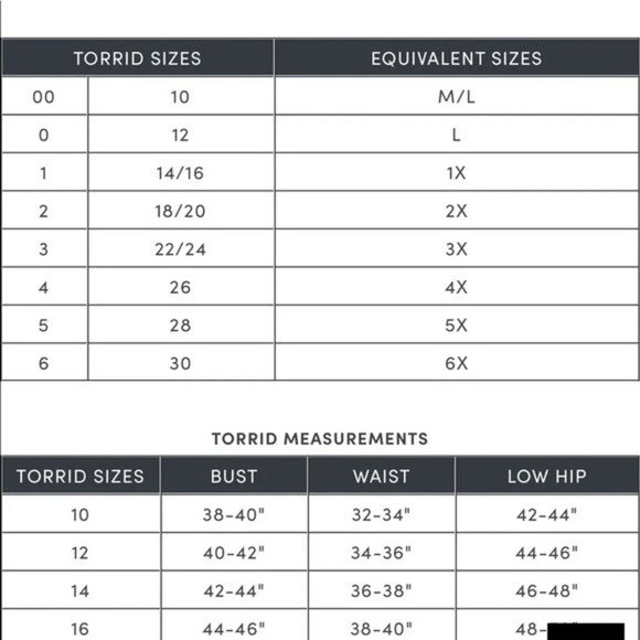 Torrid size 1X black floral shorts/ maxi skirt - Picture 5 of 5